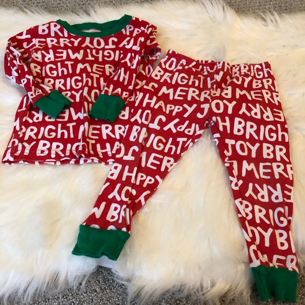18 months Christmas pajamas
